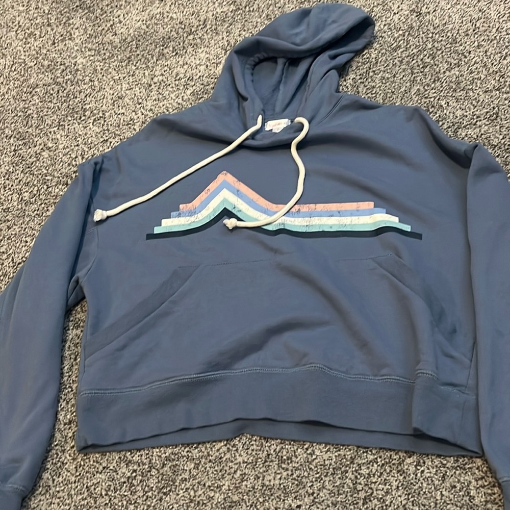 Small navy blue hoodie, Flirtitude